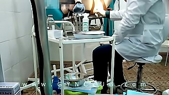 Medical Bondage Leads To Orgasm During Gynecological Exam