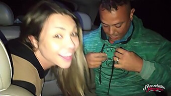 Blonde Beauty Fernandinha Fernandez Solicits Car Sex With Unknown Men