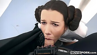 Prinsesse Leias Anale Eventyr I En Hardcore Star Wars-Porno