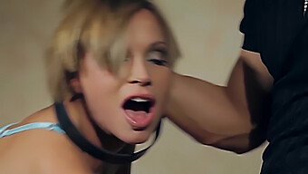 She Enjoys Inflicting Pain And Humiliation. Oral Bondage With Rough Finish.