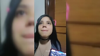 Novia Colombiana Interrumpe Durante Un Juego De Sexo