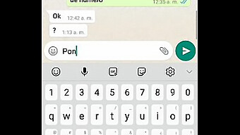 Amatör Latin Çiftin Sıcak Whatsapp Çağrısı, Oral Keşif Ve Boşalma Ile