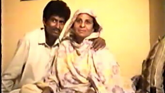 Classic Pakistani Couple Shares Intimate Moments In Retro Home Video