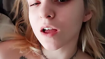 Russian Teen'S Intense Orgasm During Self-Pleasure Session