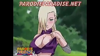 Naruto Engages In Intimate Activities With Ino In An Animated Scenario.