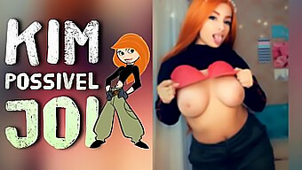 La Sfida Di Masturbazione Di Kim Possible Per Una Giovane Arrapante Con Grandi Tette E Culo