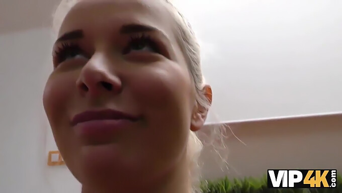 Blonde Nikky Dream Stops Arguing With Her Boyfriend And Gets Picked Up By A Mysterious Man