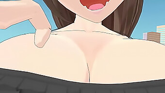 貪欲な食欲を持つ巨乳美女が、すべてを飲み込む!