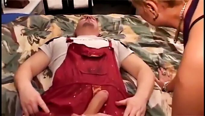 Hungarian Granny Gets Her Ass Pounded Hard