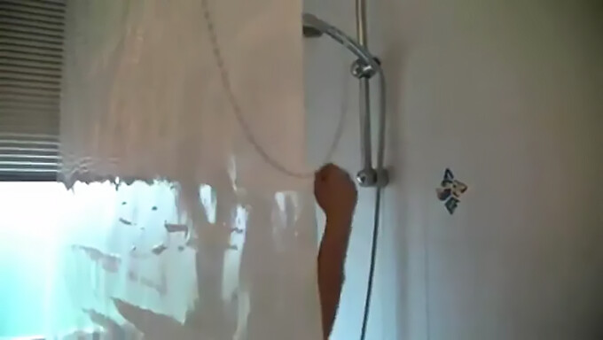 Amateur Couple Films Intimate Shower Video For Personal Collection