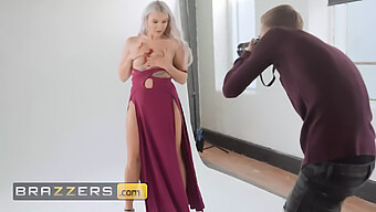 Blonde Bombshell Lana Rose'S Photoshoot Turns Into A Wild Sex Session