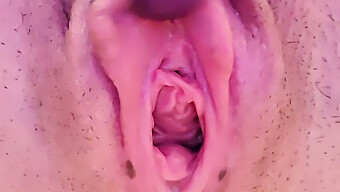 Young Woman Reaches Intense Orgasm With Vibrator And Cumshot