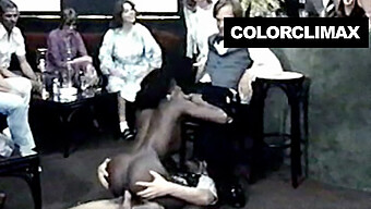 Ebony Teen'S Disco Night Turns Into Wild Interracial Encounter