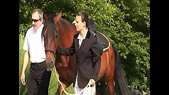 Harmony'S Lesson In Lust At The Young Harlots Riding School